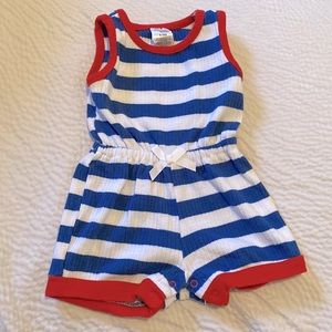 Baby romper, adorable with cute sanders!